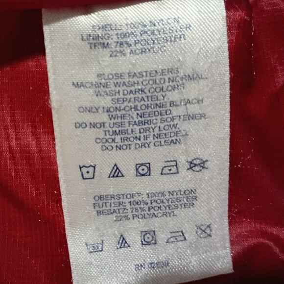 Lands' End 3-in-1 Women's s (6/8) Winter Jacket (Squall?) Hidden Hood Black - Picture 15 of 16